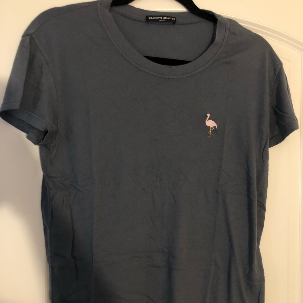 Brandy Melville Flamingo Tee